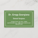 Search for prosthodontist business cards Dental surgeon