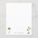 Search for palm tree stationery stationery paper Tropical