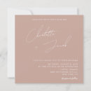 Search for elegant chic invitations Minimalist