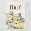 Search for famous postcards Illustration