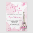 Search for pink paris invitations Elegant