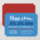 Search for all aboard the train birthday invitations Choo choo