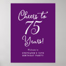 Search for 75th birthday party decor Welcome