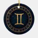 Search for astrology christmas tree decorations Gemini