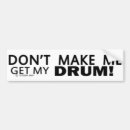 Search for drummer bumper stickers Band