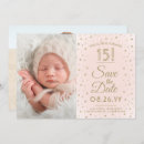 Search for pink and gold quince invitations Daughter