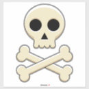 Search for cartoon skull stickers Spooky