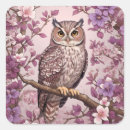 Search for purple owl stickers Bird