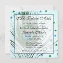Search for peacock quinceanera invitations Teal