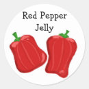 Search for red pepper stickers Garden