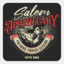 Search for vintage apothecary stickers Witch