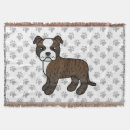 Search for staffordshire bull terrier blankets Staffie