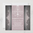 Search for damask engagement party invitations Pink