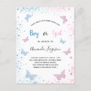 Search for butterfly baby invitations White