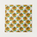 Search for sunflower tapestries Pattern