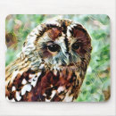Search for cute owl art mousepads Owls