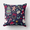 Search for gingerbread christmas cushions Snowman