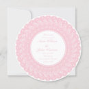 Search for light pink invitations Lace