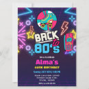 Search for 80s 40th birthday invitations Neon