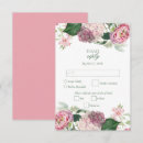 Search for garden wedding rsvp cards Elegant script calligraphy
