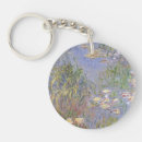Search for water lily rounded key rings Impressionism