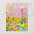 Search for yellow watercolor flowers postcards Colourful