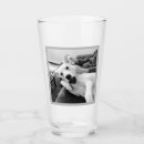 Search for humorous beer glasses Black and white