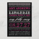 Search for leather and lace invitations Party
