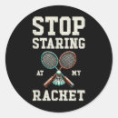 Search for tennis funny stickers Birthday