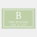 Search for large rectangle stickers Sage green