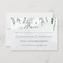 Search for fall wedding rsvp cards Greenery