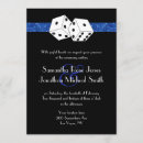Search for royal blue and black wedding invitations Modern