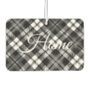 Search for in tartan the car accessories White
