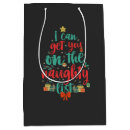 Search for naughty santa gift bags Xmas