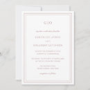 Search for elegant dusty rose wedding invitations Classic