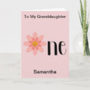 Search for 1st for granddaughter birthday cards Girly