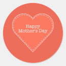 Search for happy mothers day heart stickers Sweet