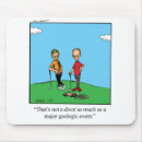 Search for funny golf mousepads Golfer