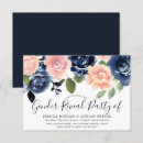 Search for navy and blush gender reveal invitations Baby shower