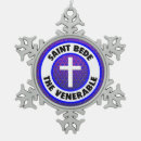 Search for catholic saints christmas tree decorations Church