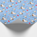 Search for llama gift wrap Blue