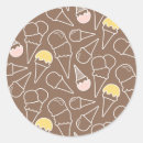 Search for vintage ice cream stickers Background