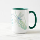 Search for blue dragonflies mugs Green
