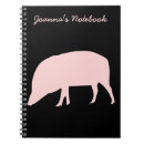 Search for pink pig notebooks Piggy