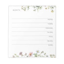 Search for weekly planner notepads Floral