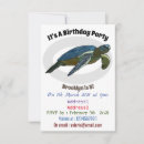 Search for cartoon turtle invitations Ocean