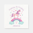 Search for unicorn napkin napkins Purple
