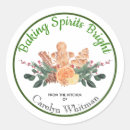 Search for red kitchen stickers Baking spirits bright