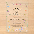 Search for acrylic save the dates Floral