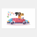 Search for car dog stickers Cute